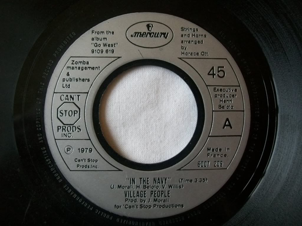 VILLAGE PEOPLE - In The Navy/manhattan Woman