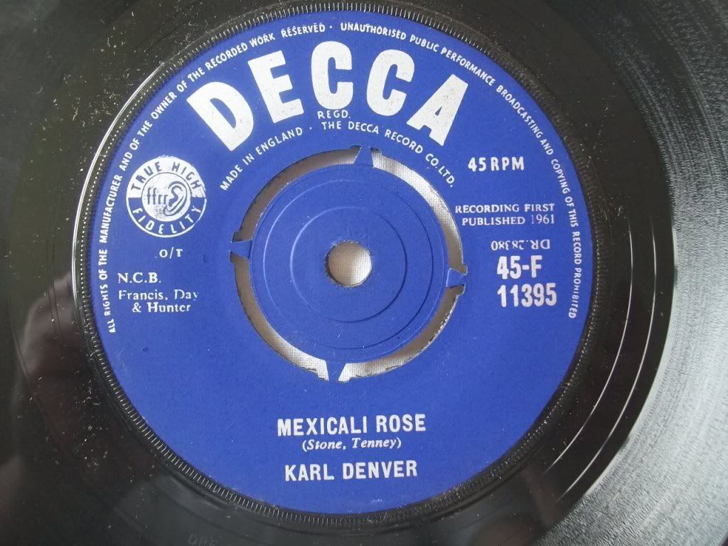 Karl Denver - Mexicali Rose / Bonny Scotland