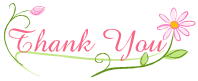 Thank You animated photo: Thank You - Pink w' Flowers ThankYou-Pink.png