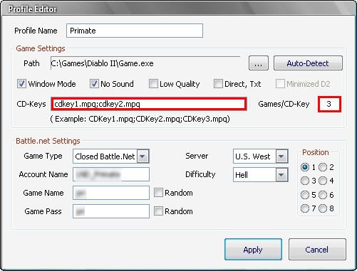 You now have to configure your D2NT bot.