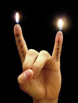 Happy Birthday Music Man. happy birthday metal fingers