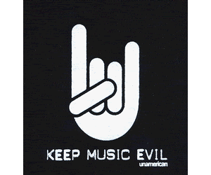Keep music evil