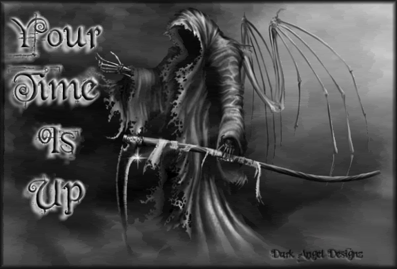 Grim reaper - Your time is up