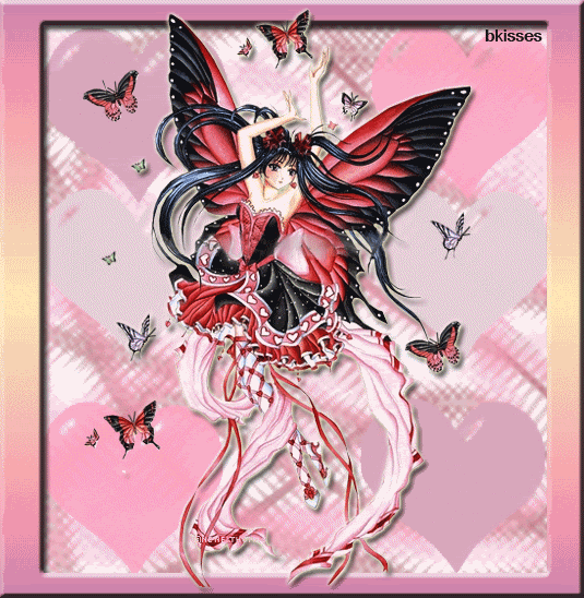 swirly fairy butterflies