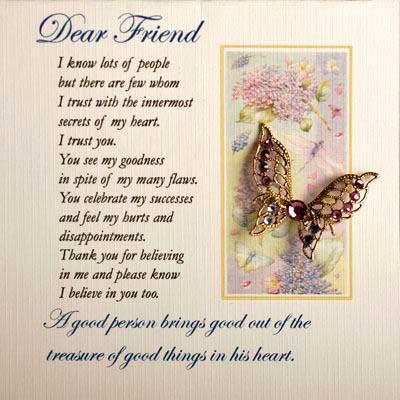 dear friend