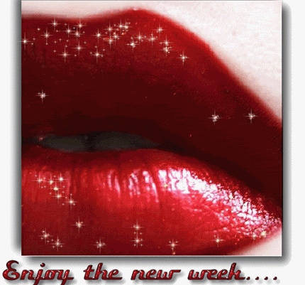 enjoy the new week lips