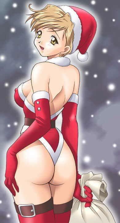 sexy christmas anime