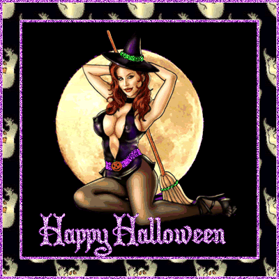 happy halloween sexy witch