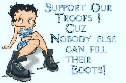 support our troops better boop