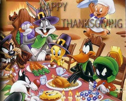 happy thanksgiving looney toons