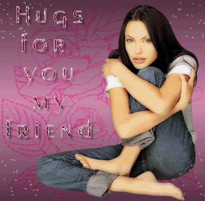 hugs for you my friend angelina jolie