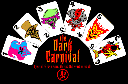 The dark carinival cards