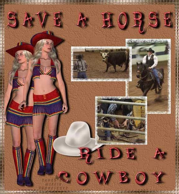 save a horse ride a cowboy