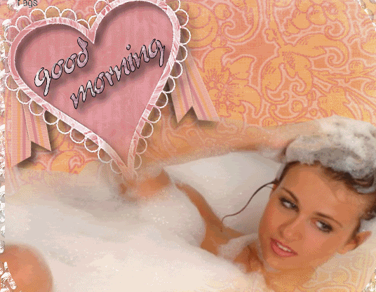 good morning bubble bath