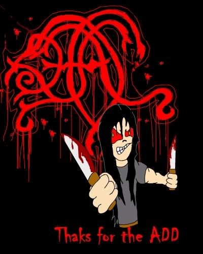 thanks for the add bloody knives