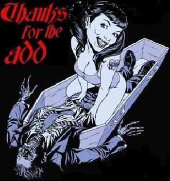 thanks for the add sexy girl humps dead body