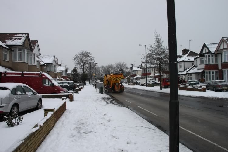 London,Snow Day