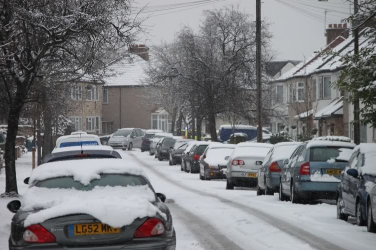 London,Snow Day