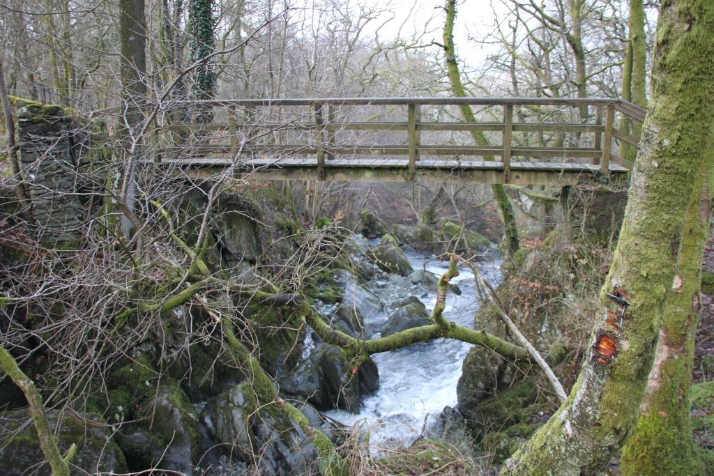 Lake District,Ambleside,Waterfall