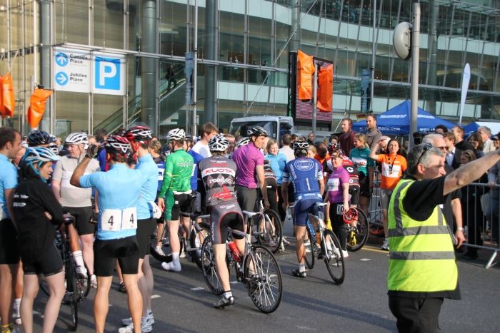 Cycling,Canary Wharf