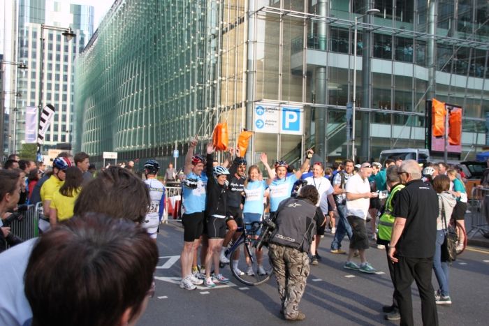 Cycling,Canary Wharf