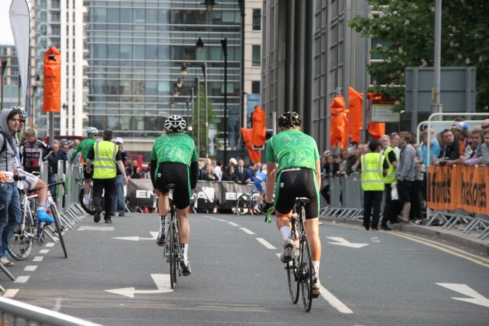 Cycling,Canary Wharf