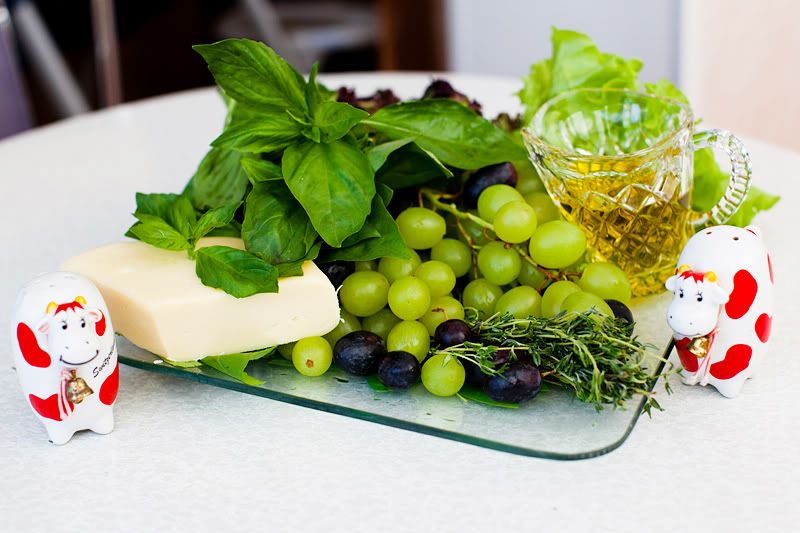 Салат из сулугуни и винограда Photobucket