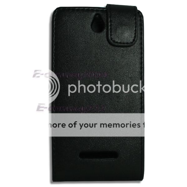 New High Quality Leather Case for Sony Xperia E Dual C1605 C1604 C1505 A
