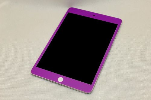 Colorful Full Screen Protector Color Guard Shield for Apple iPad Mini