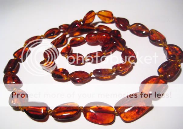 Genuine Baltic Amber Necklace 19.IN  