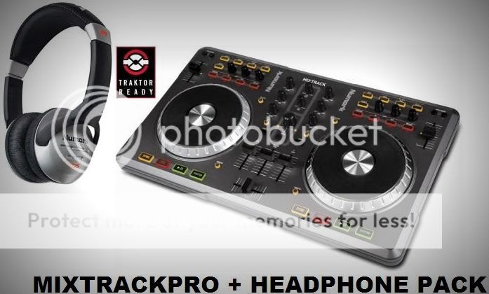 Numark Mixtrack Pro Mixtrack Controller Headphone New