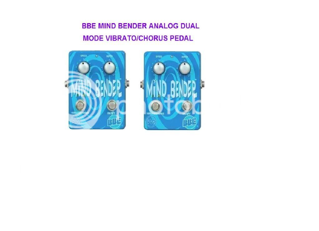 BBE FREQ BOOST TREBLE BOOST PEDAL GUITAR EFFECT  